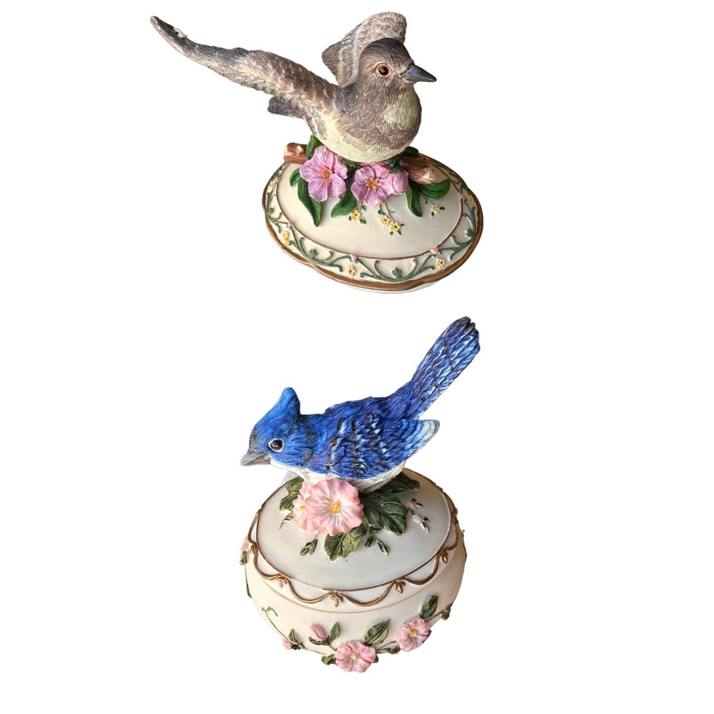 Vintage Heritage House Sing A Song Music Box- collector edition lot of 2